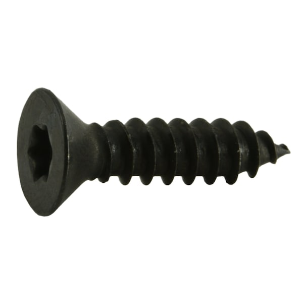 Midwest Fastener Sheet Metal Screw, #10 x 3/4 in, Black Steel Flat Head Torx Drive, 20 PK 36931 - main